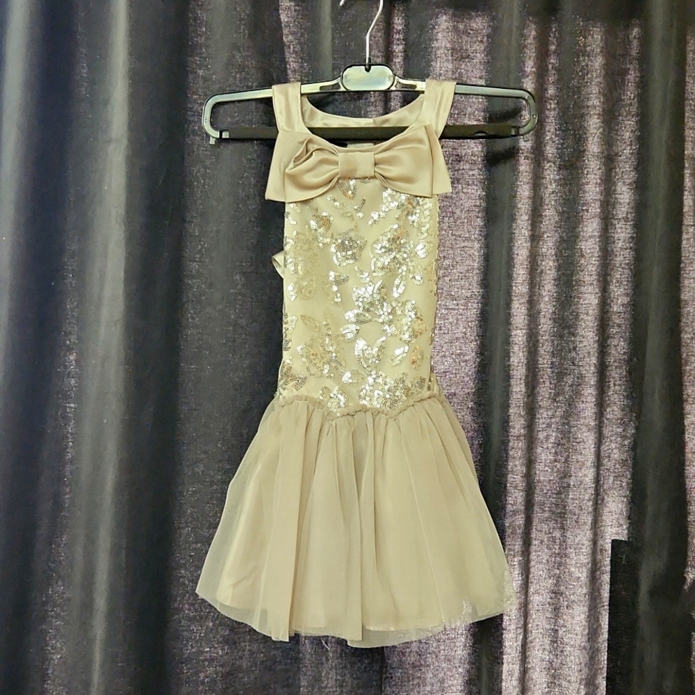 Size 6 Sparkle Silver Holiday Dress Size 6